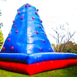 inflable montaña rapel